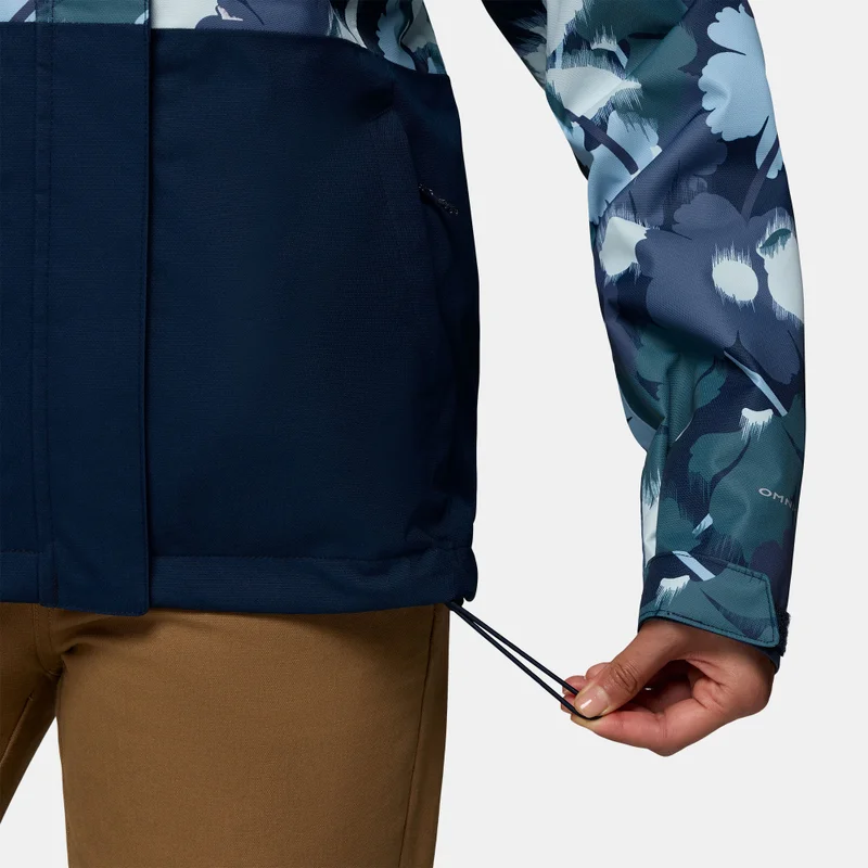 Columbia Blue Women's Hikebound Printed Jacket for Women | Best Price UAE